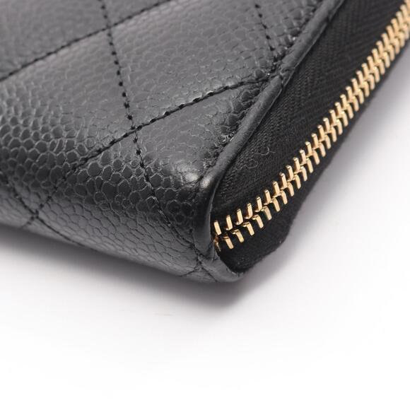 CHANEL Black Leather Wallet - Picture 8 of 9